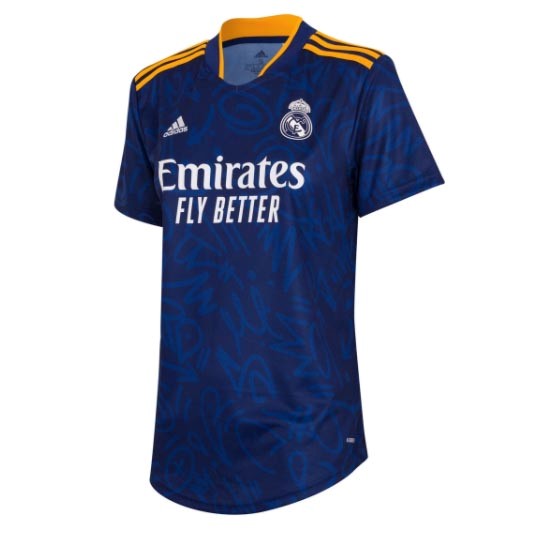 Camiseta Real Madrid Segunda equipo Mujer 2021-22